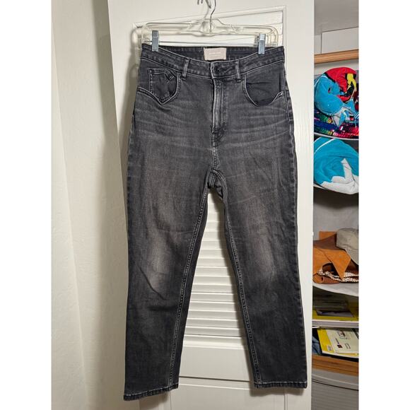 Everlane Curvy Cheeky Jean 29 Ankle Black Wash - Picture 4 of 11